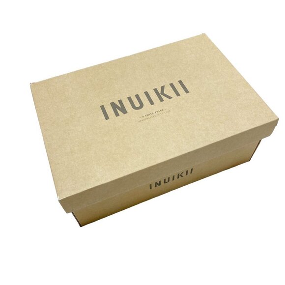 INUIKII Tube Platform Slides Taupe/Rose - Picture 6 of 10